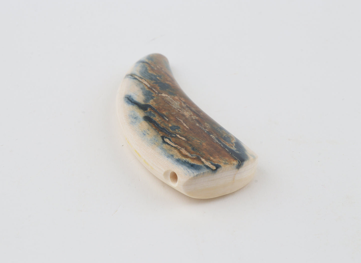 Carved mammoth ivory segment
