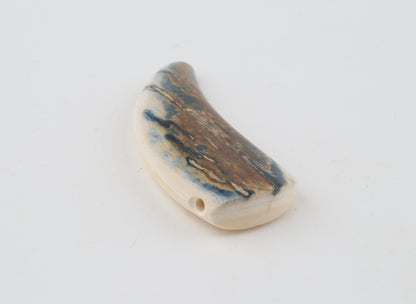 Carved mammoth ivory segment