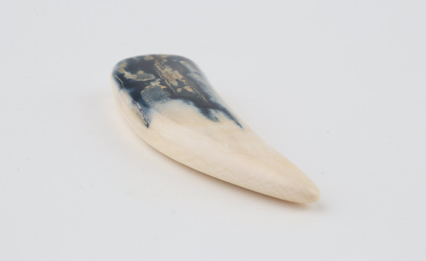 Carved mammoth ivory pendant