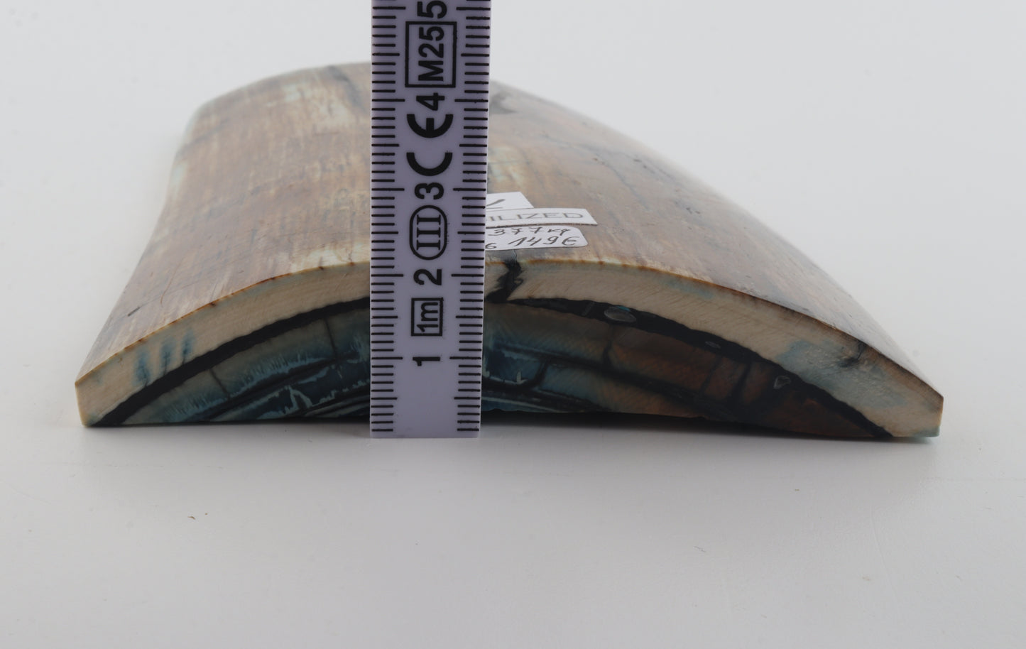 Stabilized mammoth ivory piece