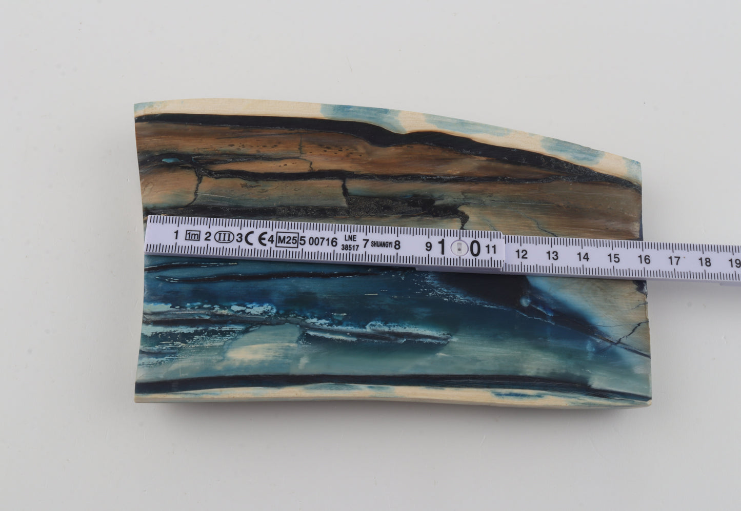 Stabilized mammoth ivory piece