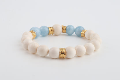 The Cleo Baby Blue Bracelet
