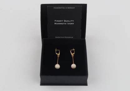 Gold-plated Drop Earrings