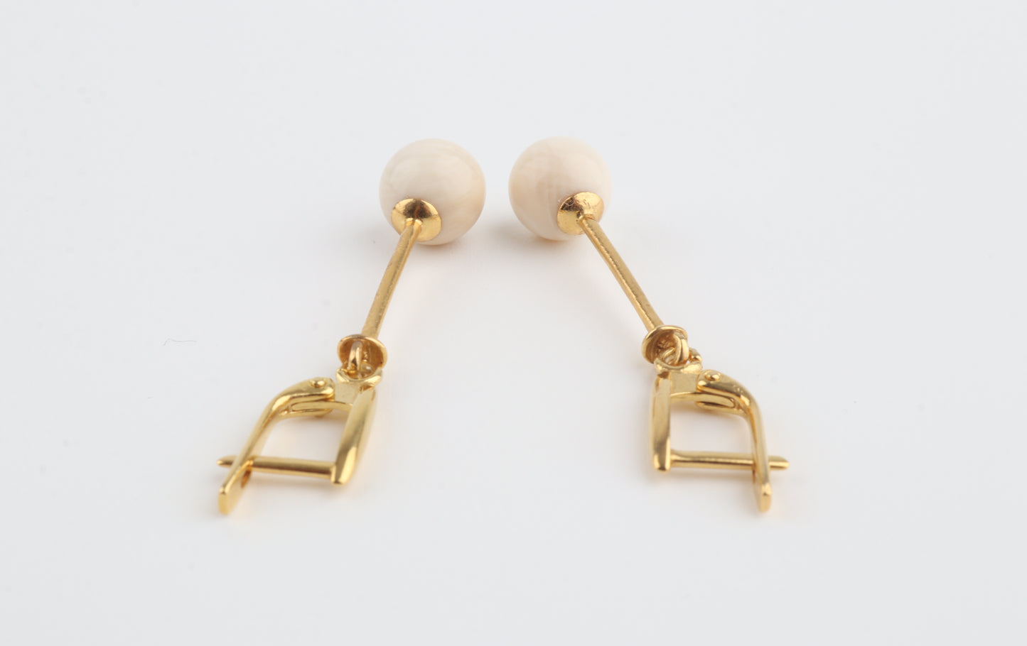 Gold-plated Drop Earrings