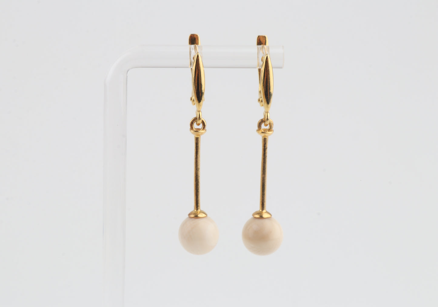 Gold-plated Drop Earrings