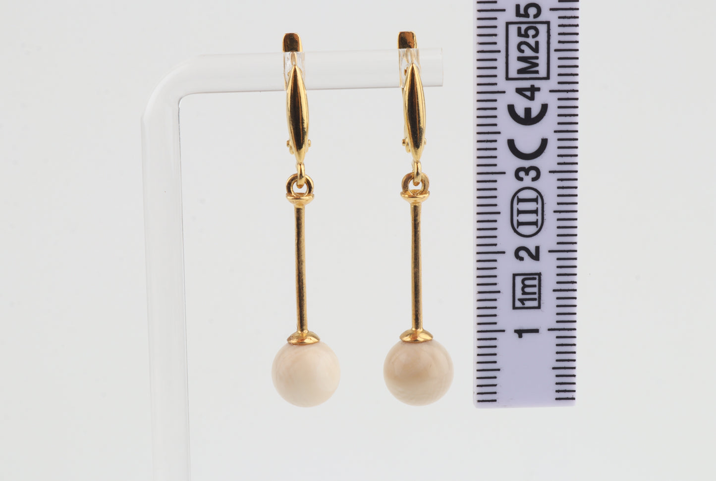 Gold-plated Drop Earrings