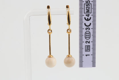 Gold-plated Drop Earrings