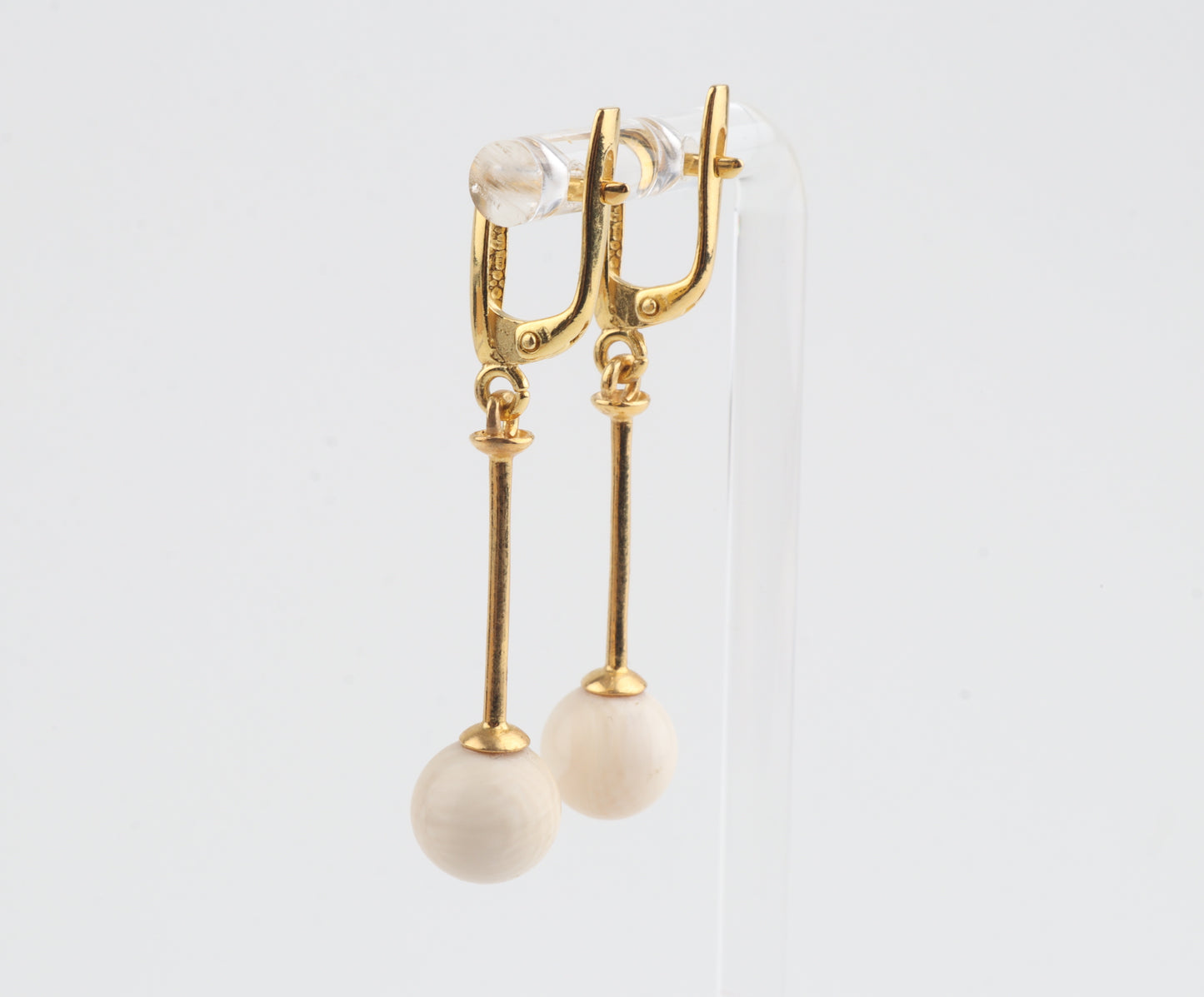 Gold-plated Drop Earrings