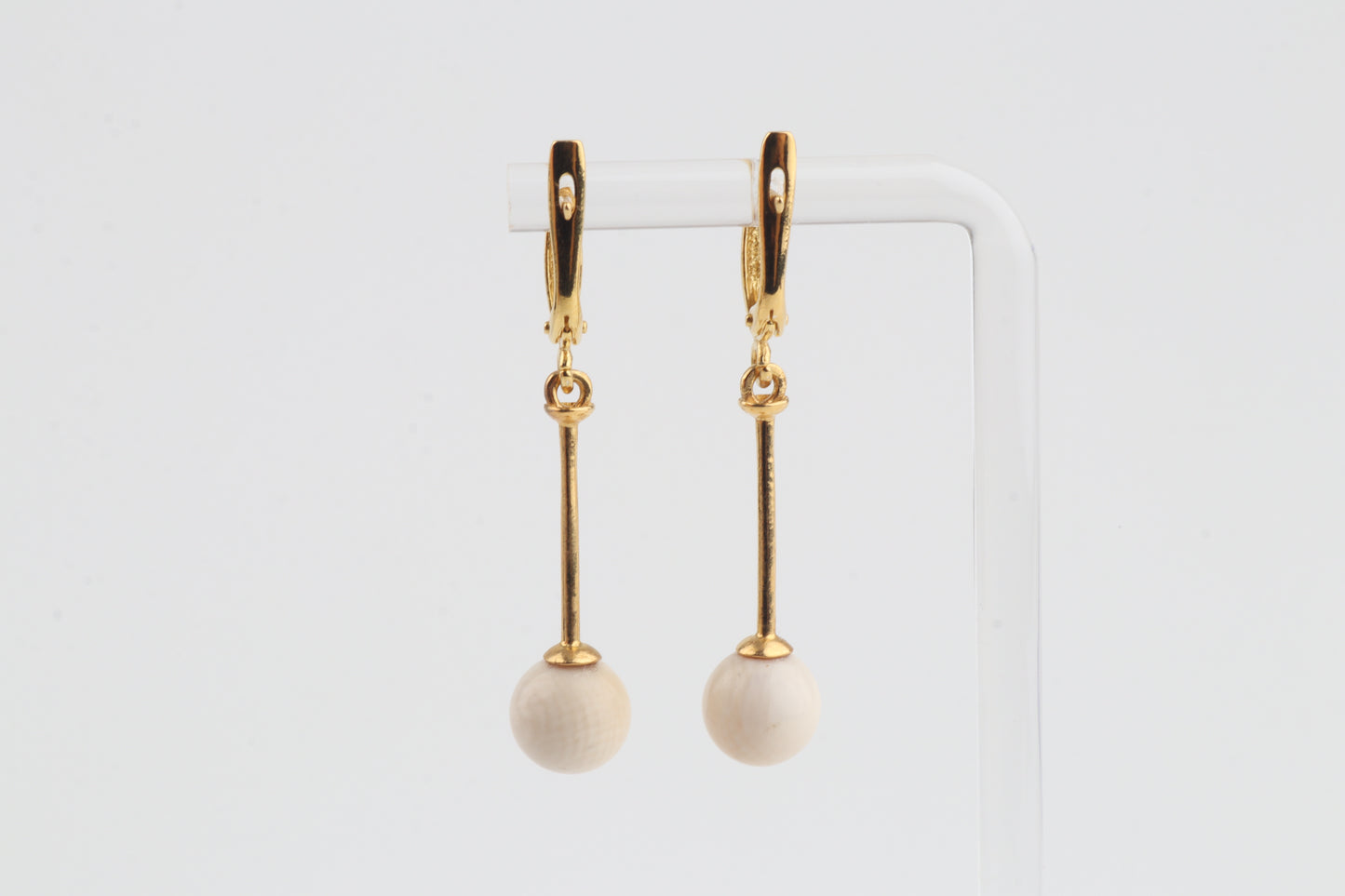 Gold-plated Drop Earrings