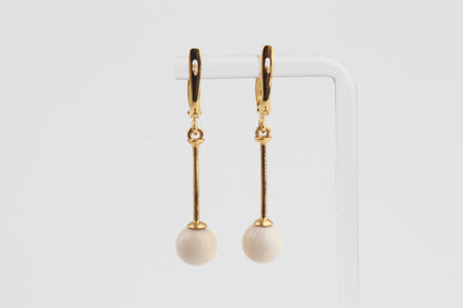 Gold-plated Drop Earrings