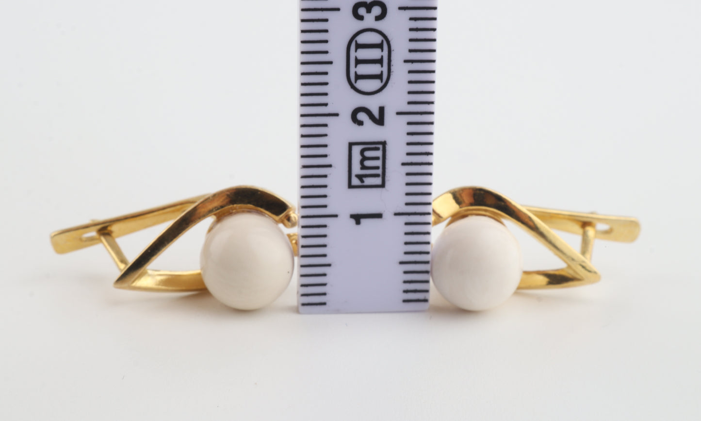 Mammoth Ivory Teadrop Earrings