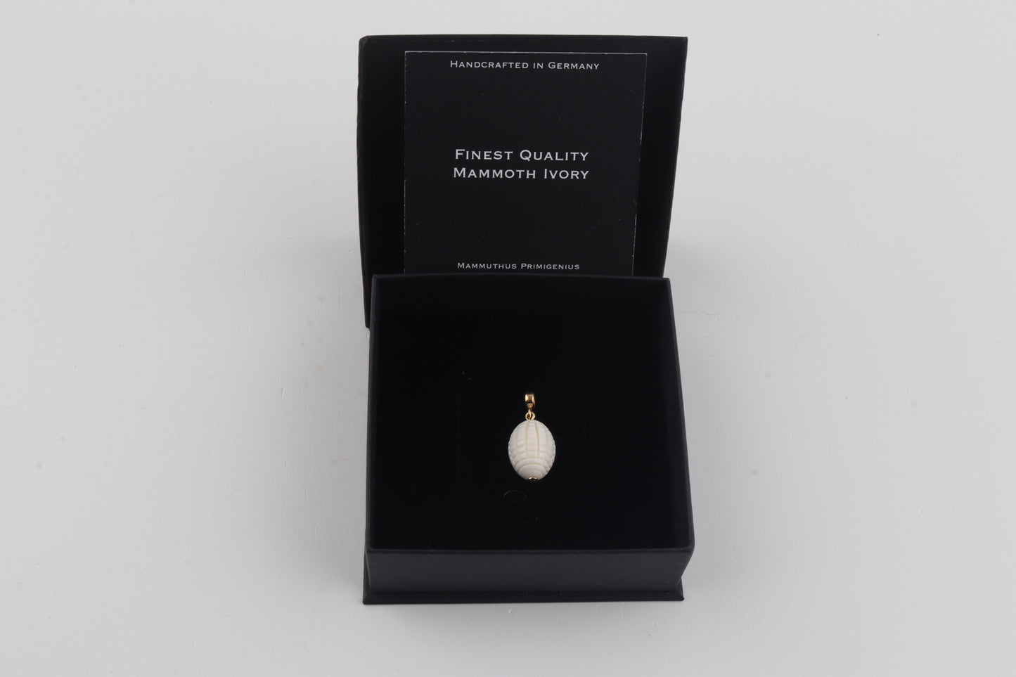 Textured Mammoth Ivory Pendant