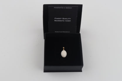 Textured Mammoth Ivory Pendant