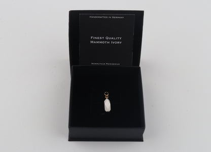Mammoth Ivory Mini Faceted Pendant