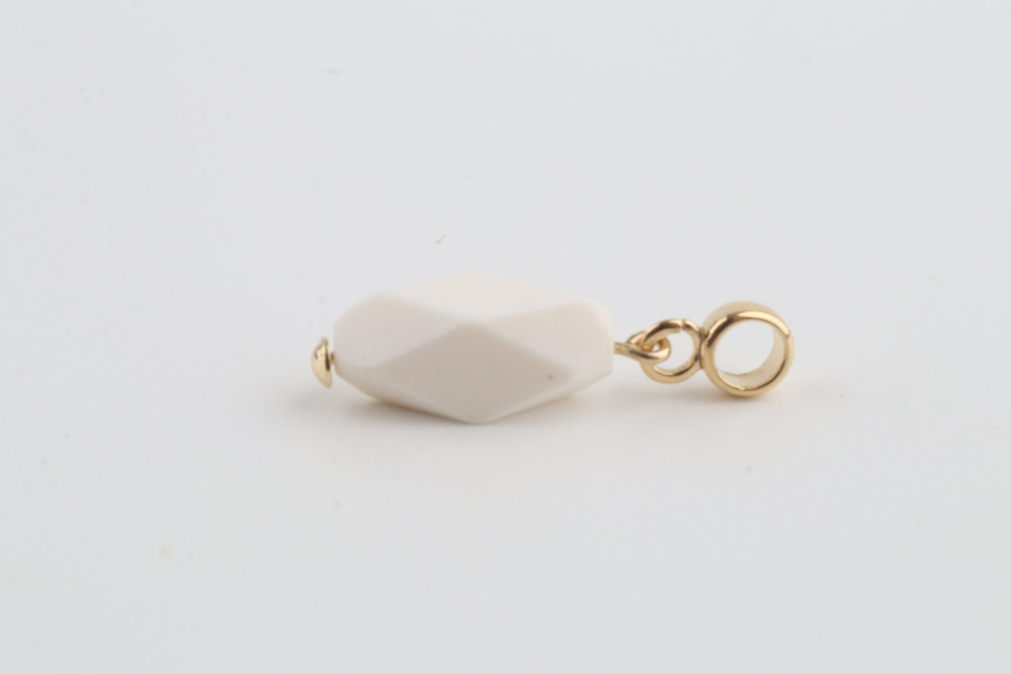 Mammoth Ivory Mini Faceted Pendant