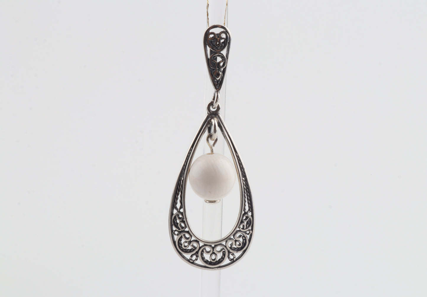 The Silver Blizzard Mammoth Ivory Pendant
