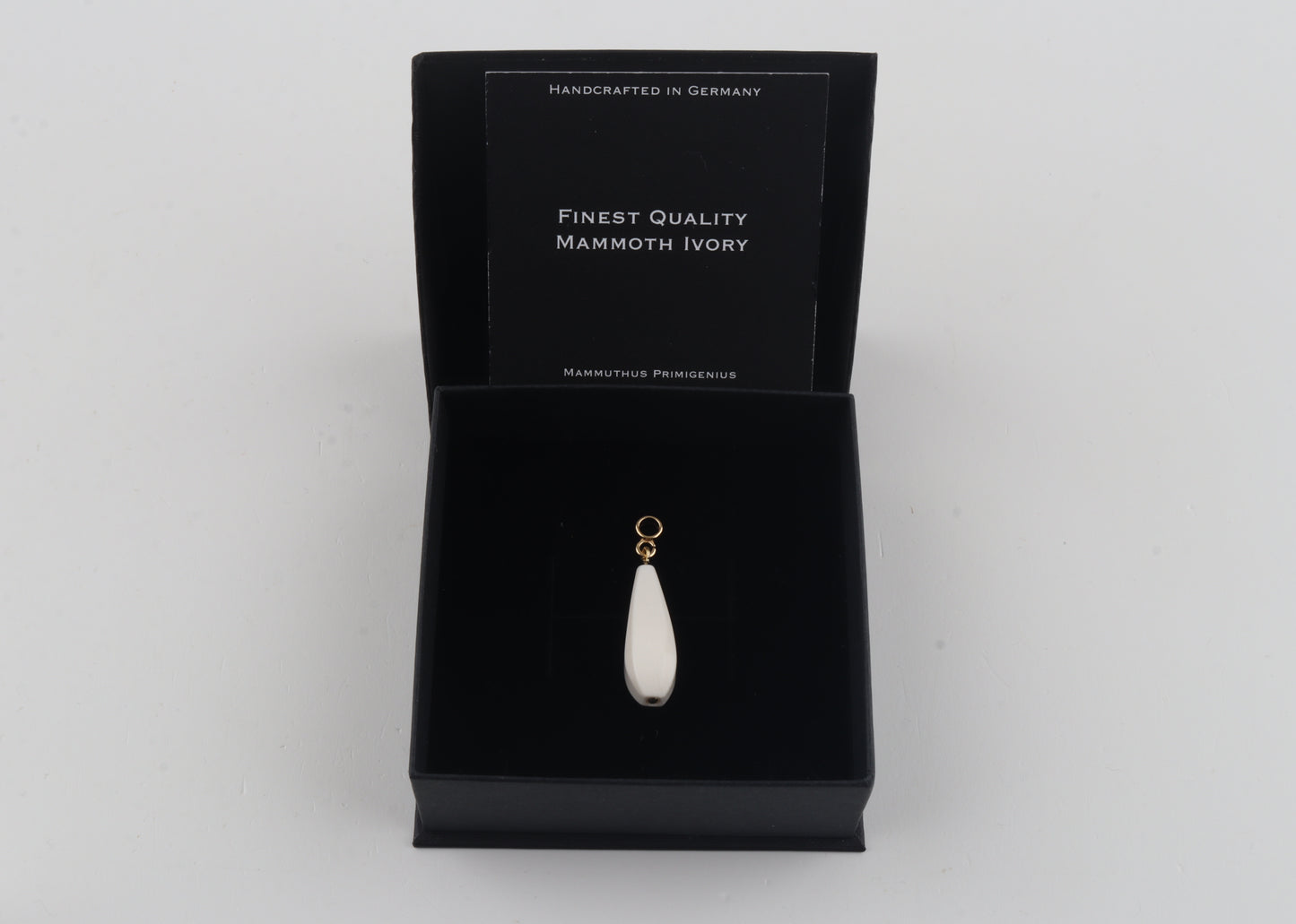 Mammoth Ivory Teadrop Pendant