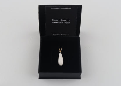 Mammoth Ivory Teadrop Pendant
