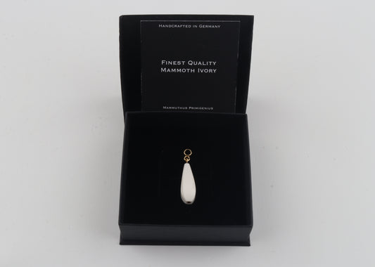 Mammoth Ivory Teadrop Pendant