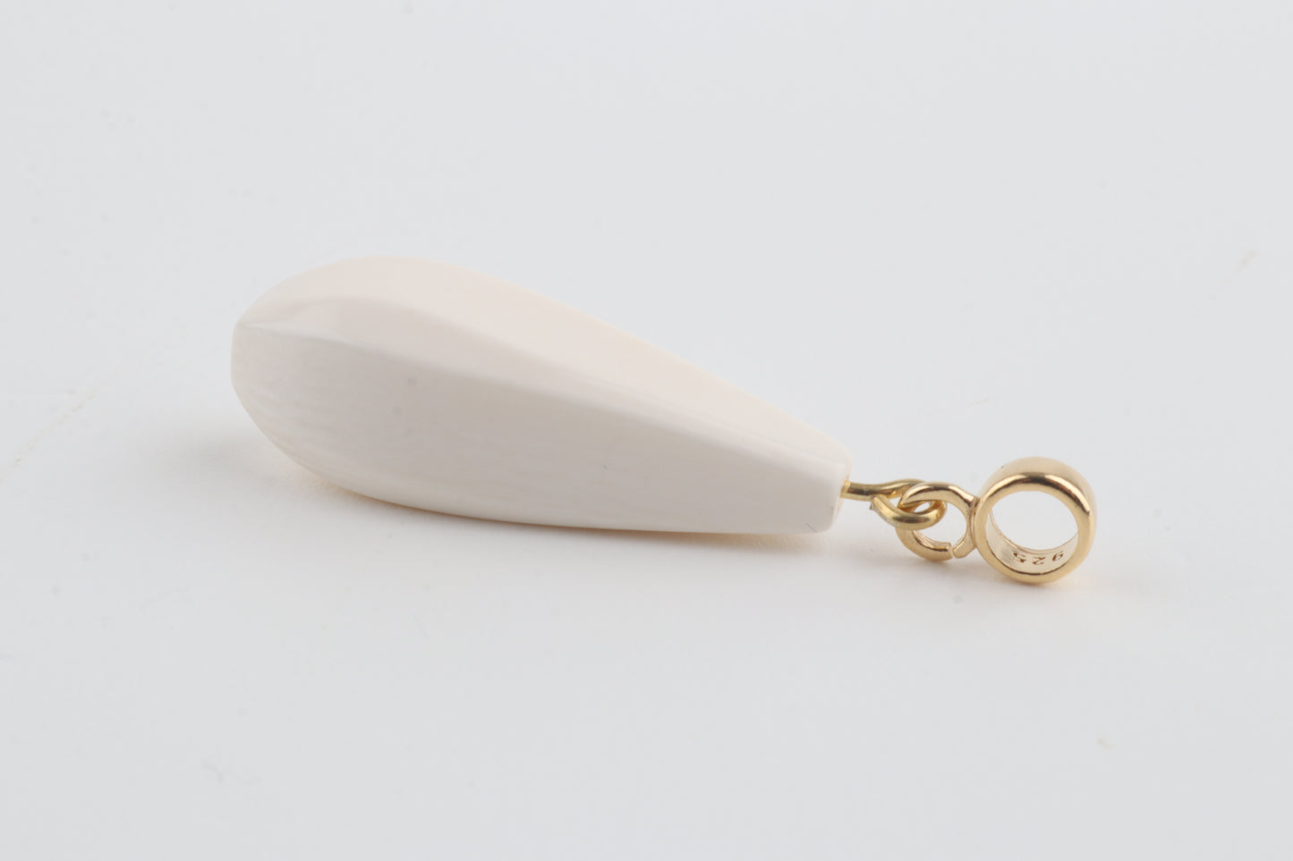 Mammoth Ivory Teadrop Pendant