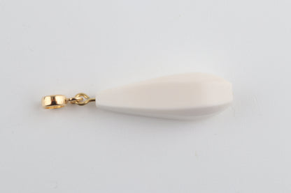 Mammoth Ivory Teadrop Pendant