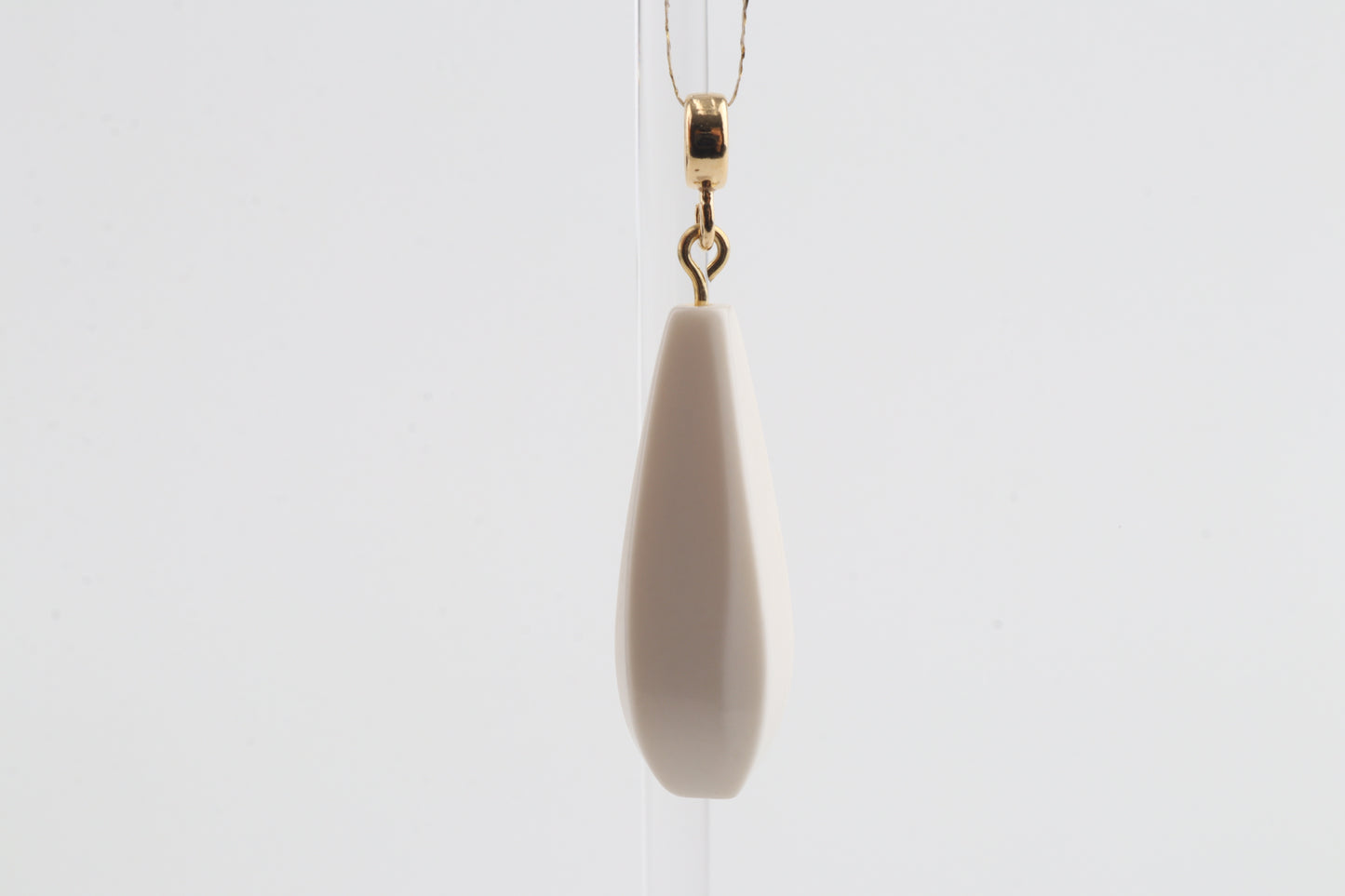 Mammoth Ivory Teadrop Pendant