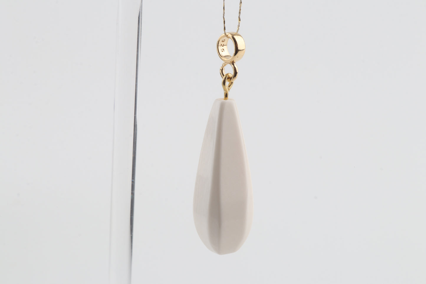 Mammoth Ivory Teadrop Pendant
