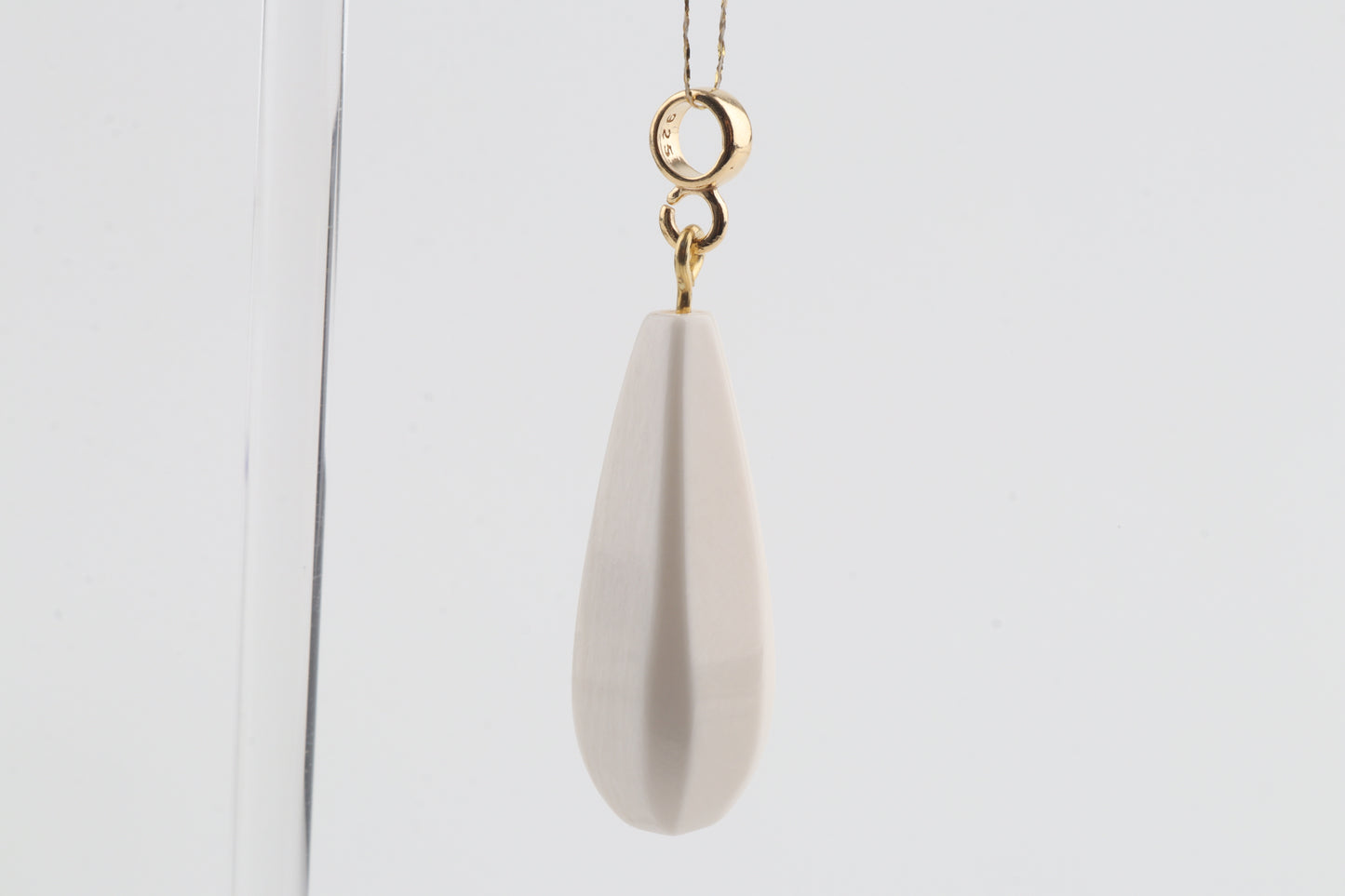 Mammoth Ivory Teadrop Pendant