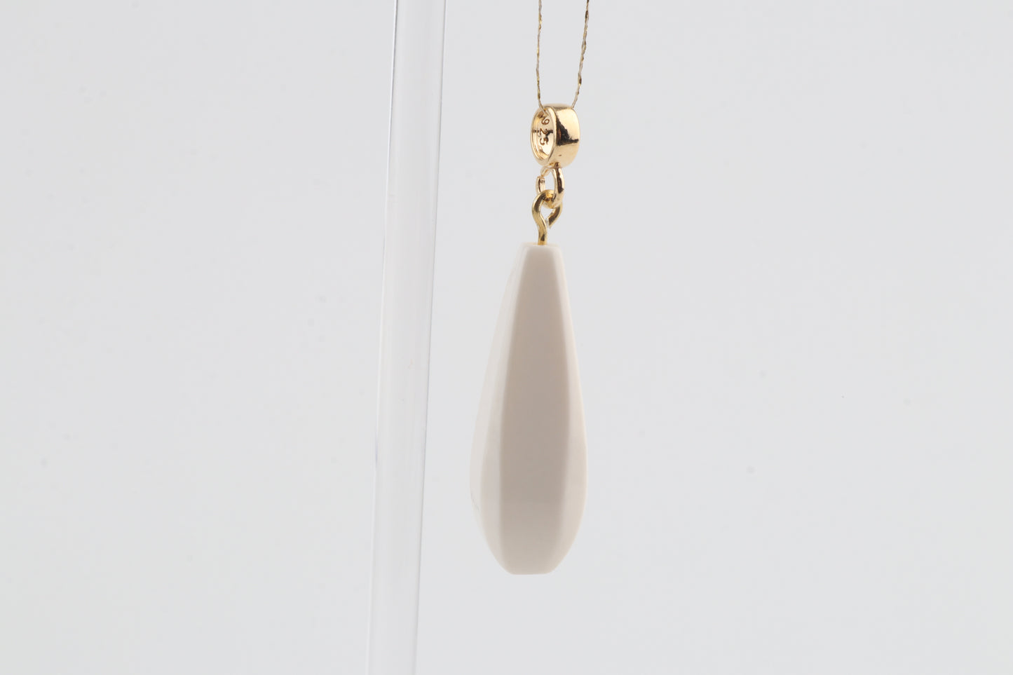 Mammoth Ivory Teadrop Pendant