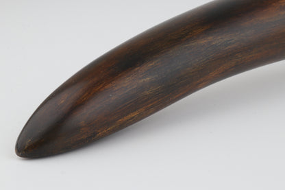 Restored mammoth tusk