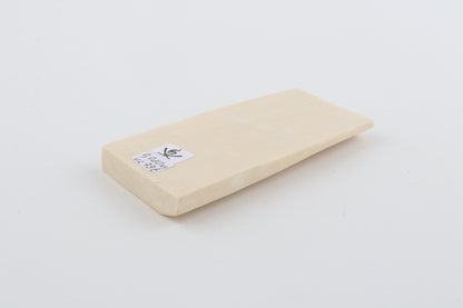 White mammoth ivory segment