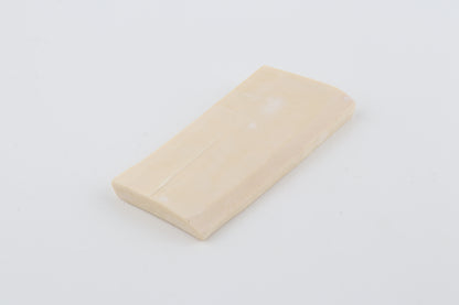 White mammoth ivory segment