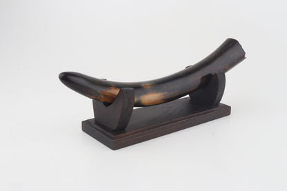Restored woolly mammoth tusk