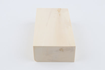 White mammoth ivory segment