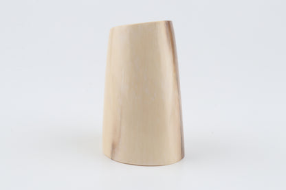 Round mammoth ivory piece
