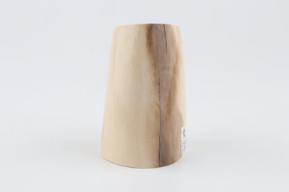 Round mammoth ivory piece