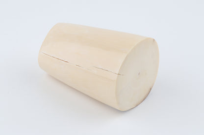 Round mammoth ivory piece