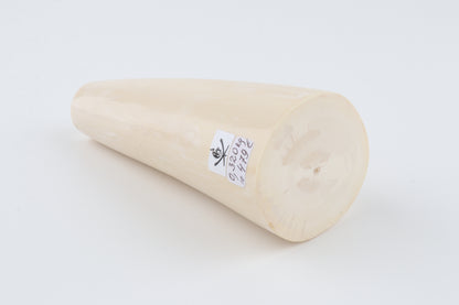 Round mammoth tusk piece