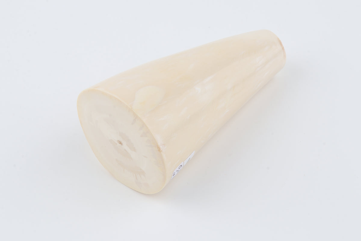 Round mammoth tusk piece