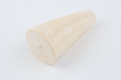 Round mammoth tusk piece