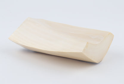 White mammoth ivory segment