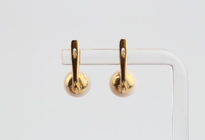 Minimalist Mammoth Ivory Earrings