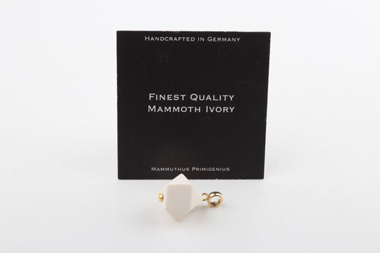 Geometric Mammoth Ivory Pendant 