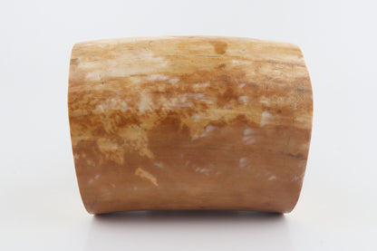 Round mammoth ivory piece