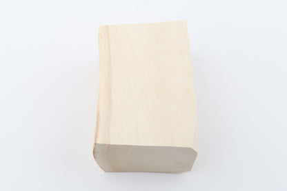 White mammoth ivory segment