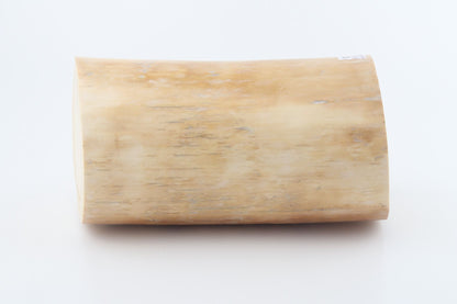 Round mammoth tusk piece