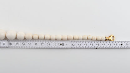 Graduated Mammoth Ivory Necklace