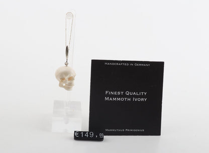 Mammoth Ivory Skull Pendant