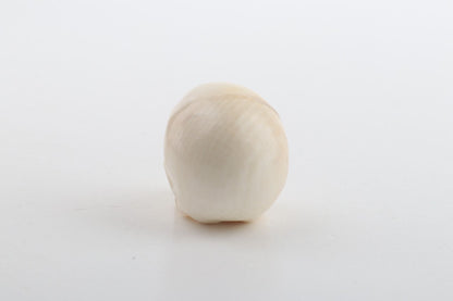 Hand carved mammoth ivory skull