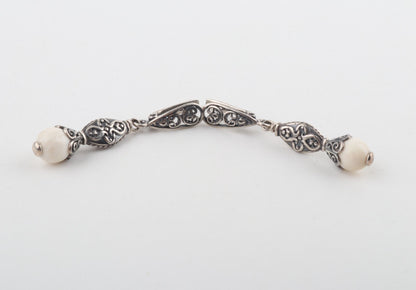 The Blizzard Mini Mammoth Ivory Earrings